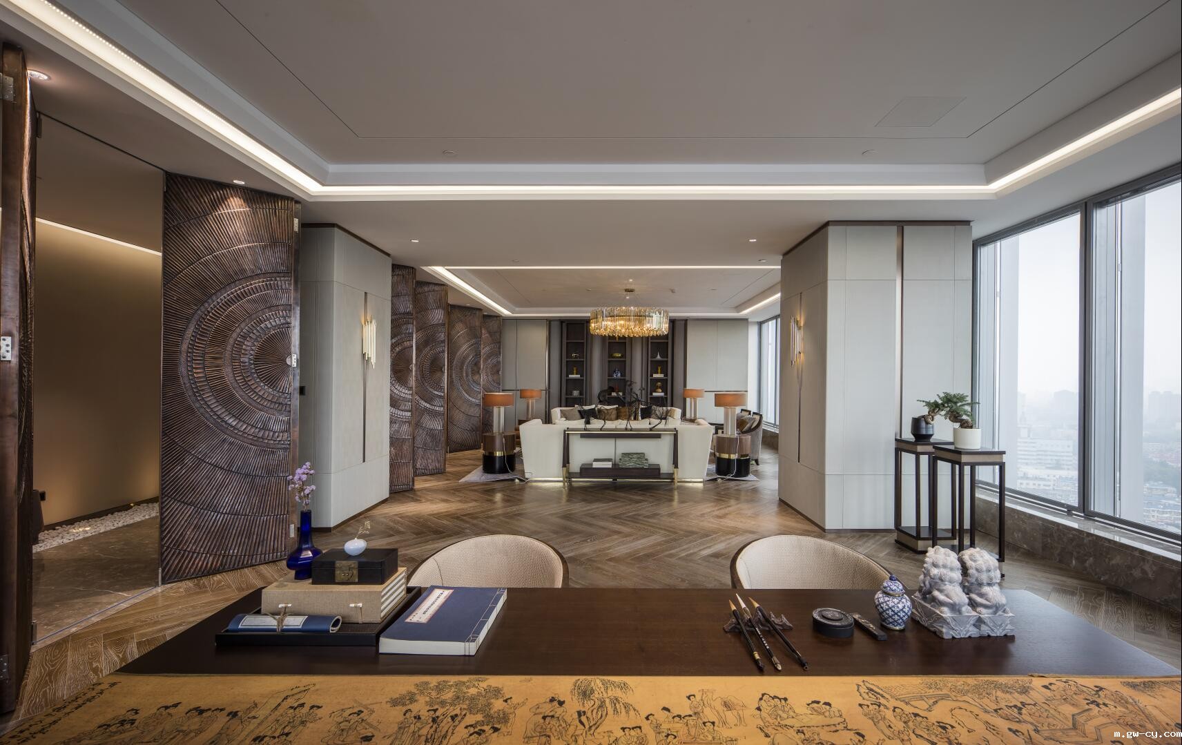 姜峰|J&Abetway开户网站公司办公室内设计作品-绿城济南中心 姜峰|J&Abetway开户网站公司办公室内设计作品-绿城济南中心