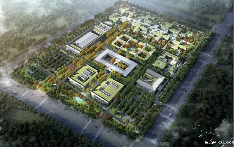 雄安新区市民中心鸟瞰图 General Secretary Xi Jinping inspects Xiong'an Citizens Service Center designed by J&A