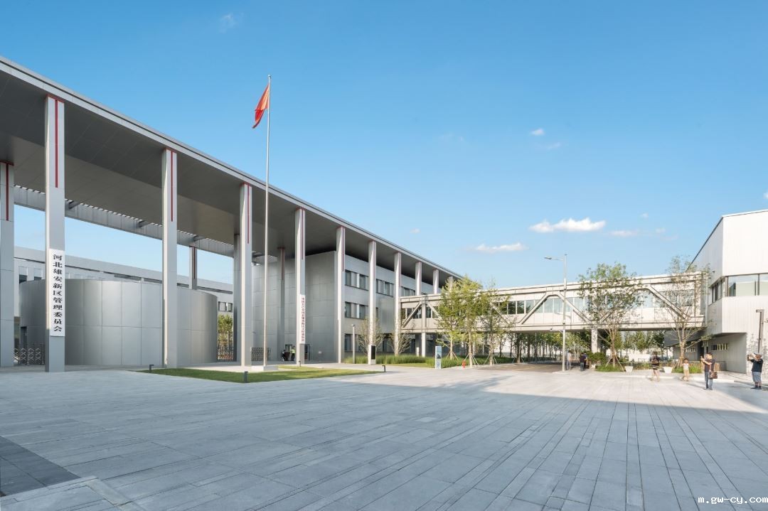 J&Abetway开户网站参与设计项目 General Secretary Xi Jinping inspects Xiong'an Citizens Service Center designed by J&A